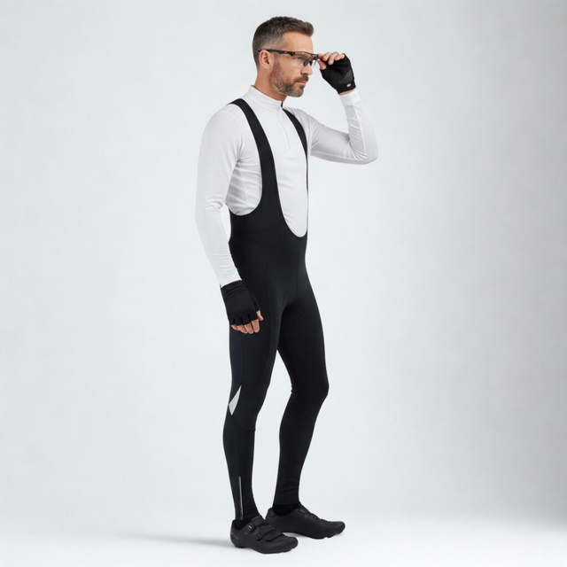 Pantalons à bretelles pour hommes MP1738 Maletto