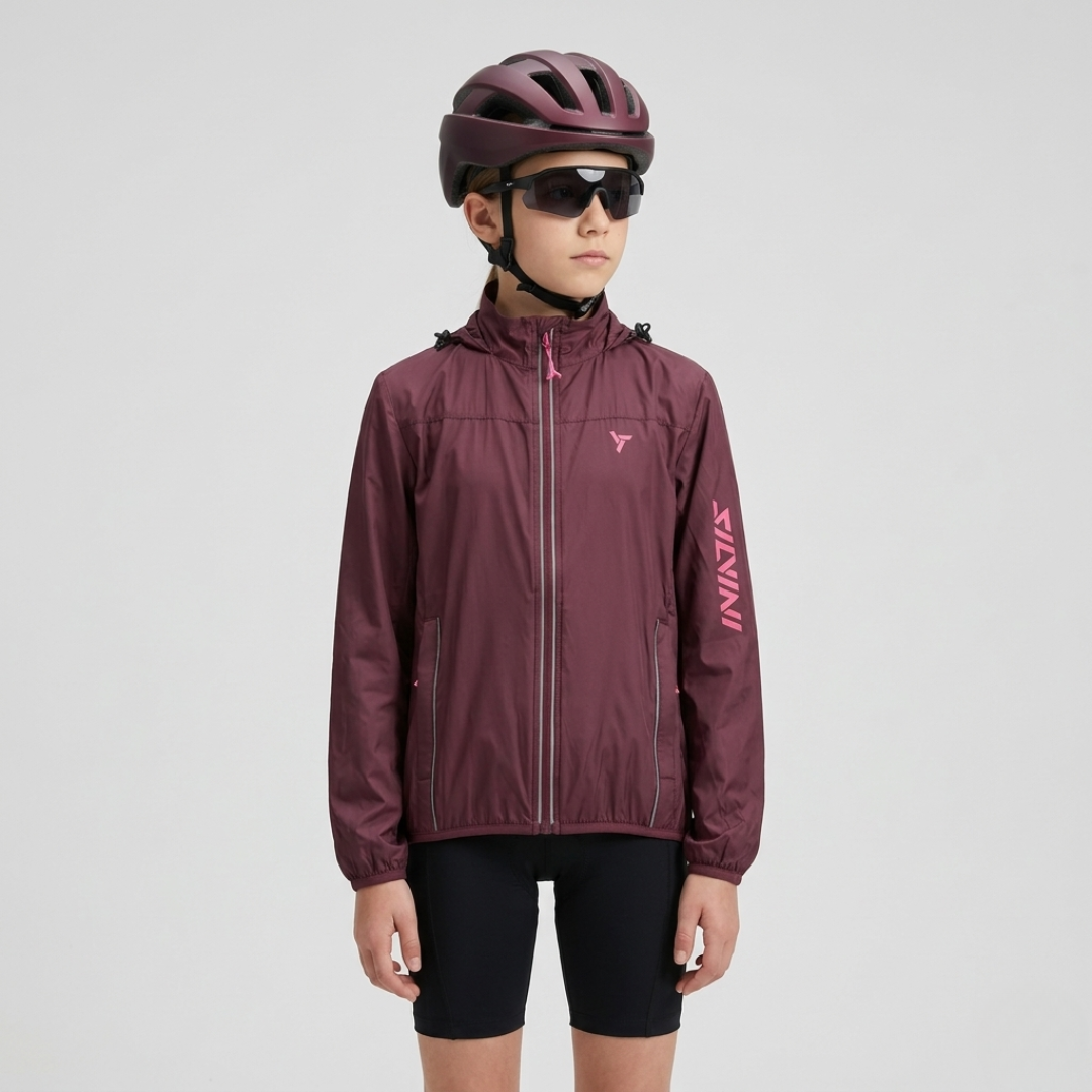 Veste coupe-vent sportive pour enfants CJ2271 Punta