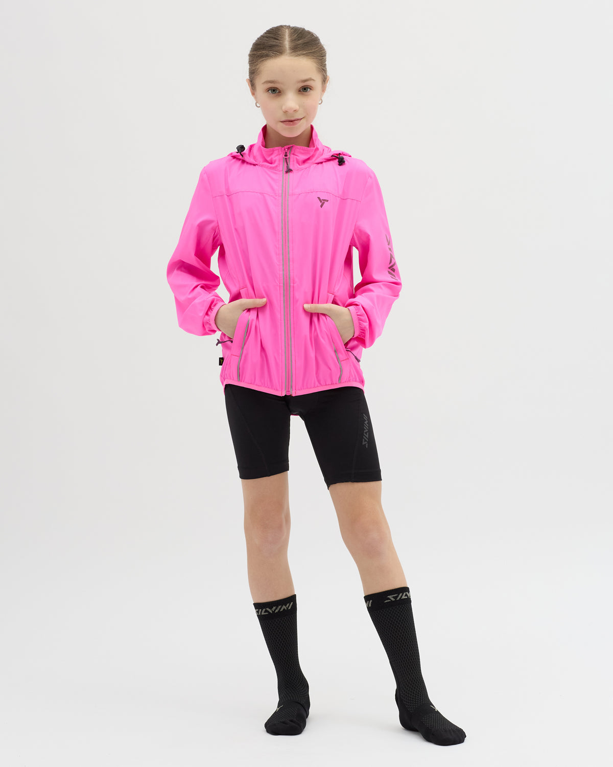 Veste coupe-vent sportive pour enfants CJ2271 Punta