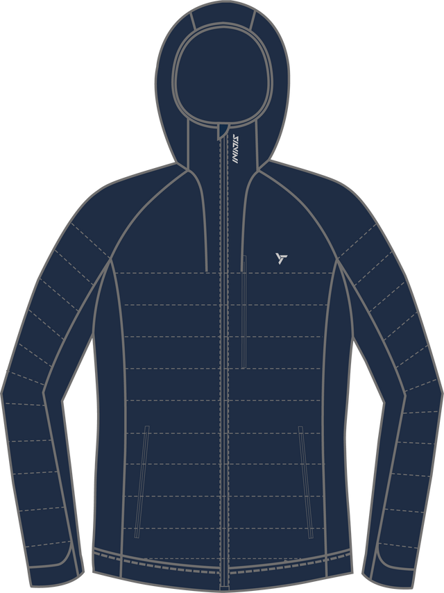 Veste isolante coupe-vent pour homme MJ1142 Rutor