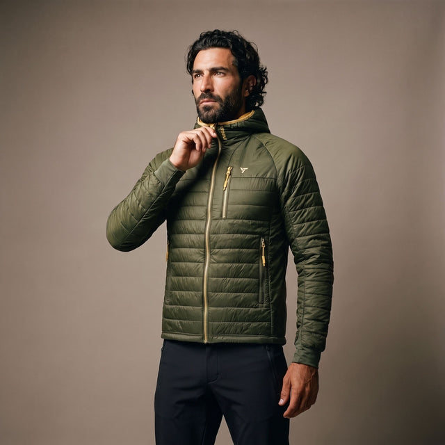 Veste isolante coupe-vent pour homme MJ1142 Rutor