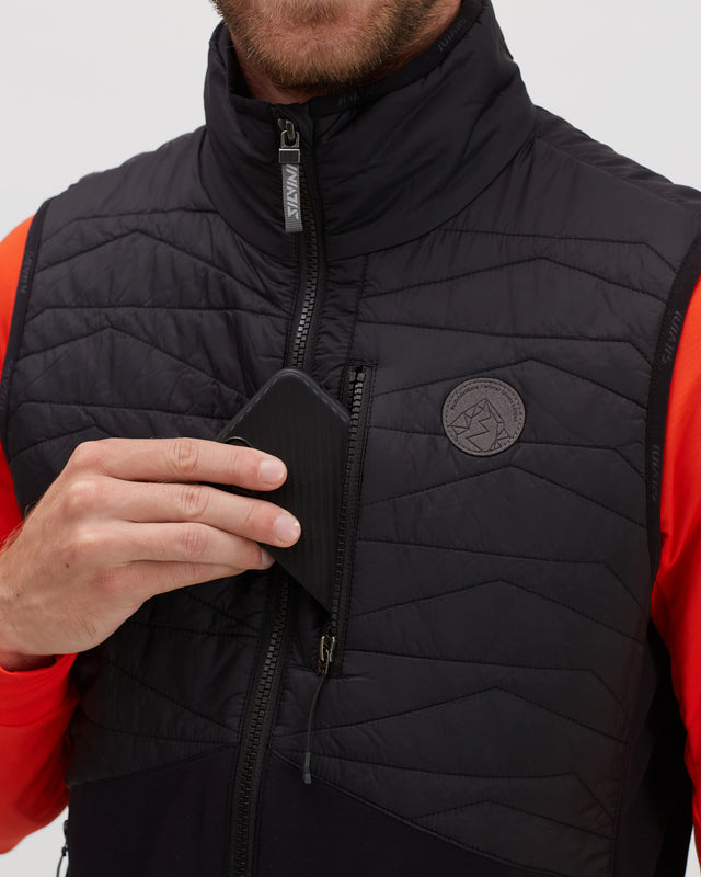Gilet d'hiver pour homme MJ1902 Grotte