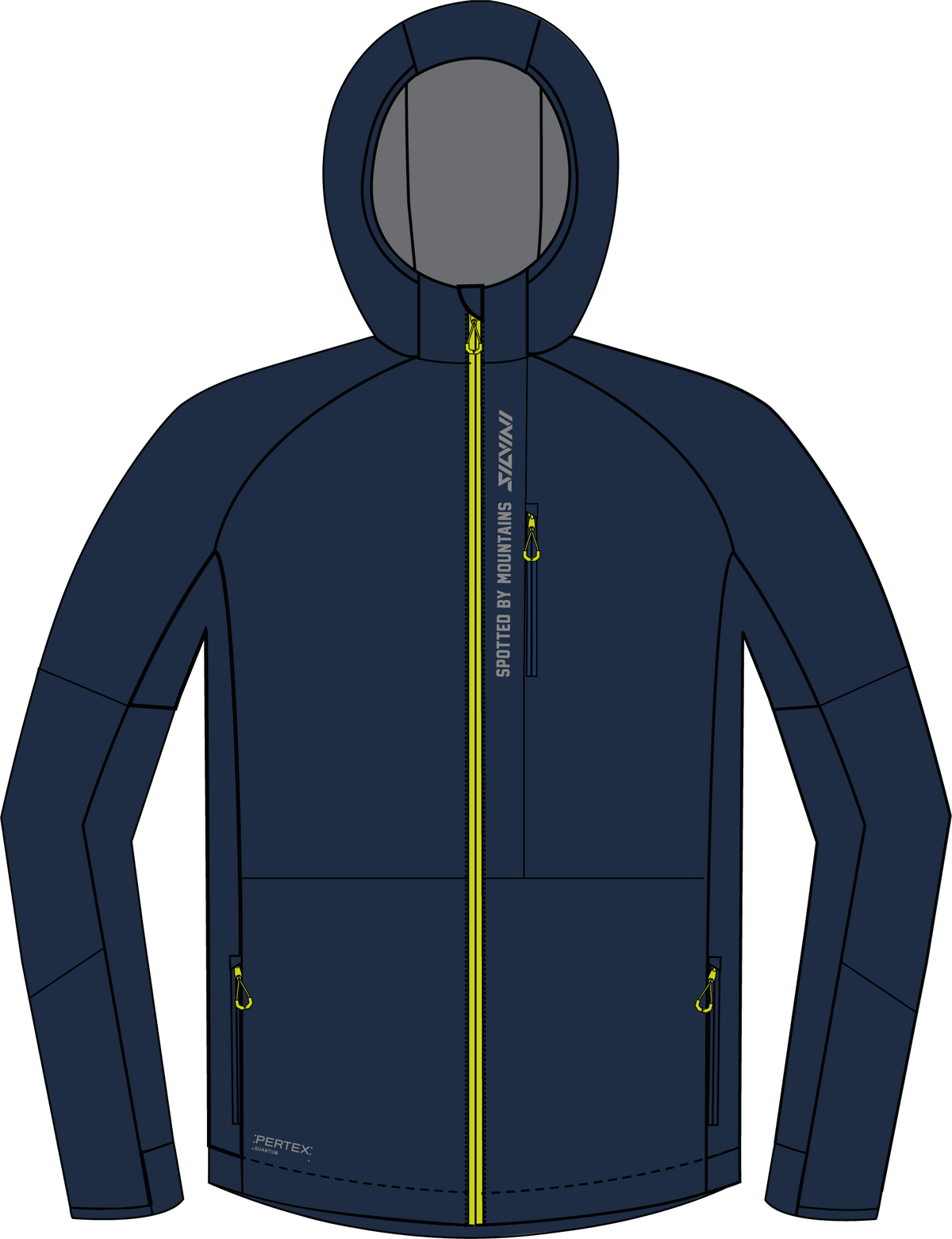 Veste pour homme MJ2507 Sassolungo
