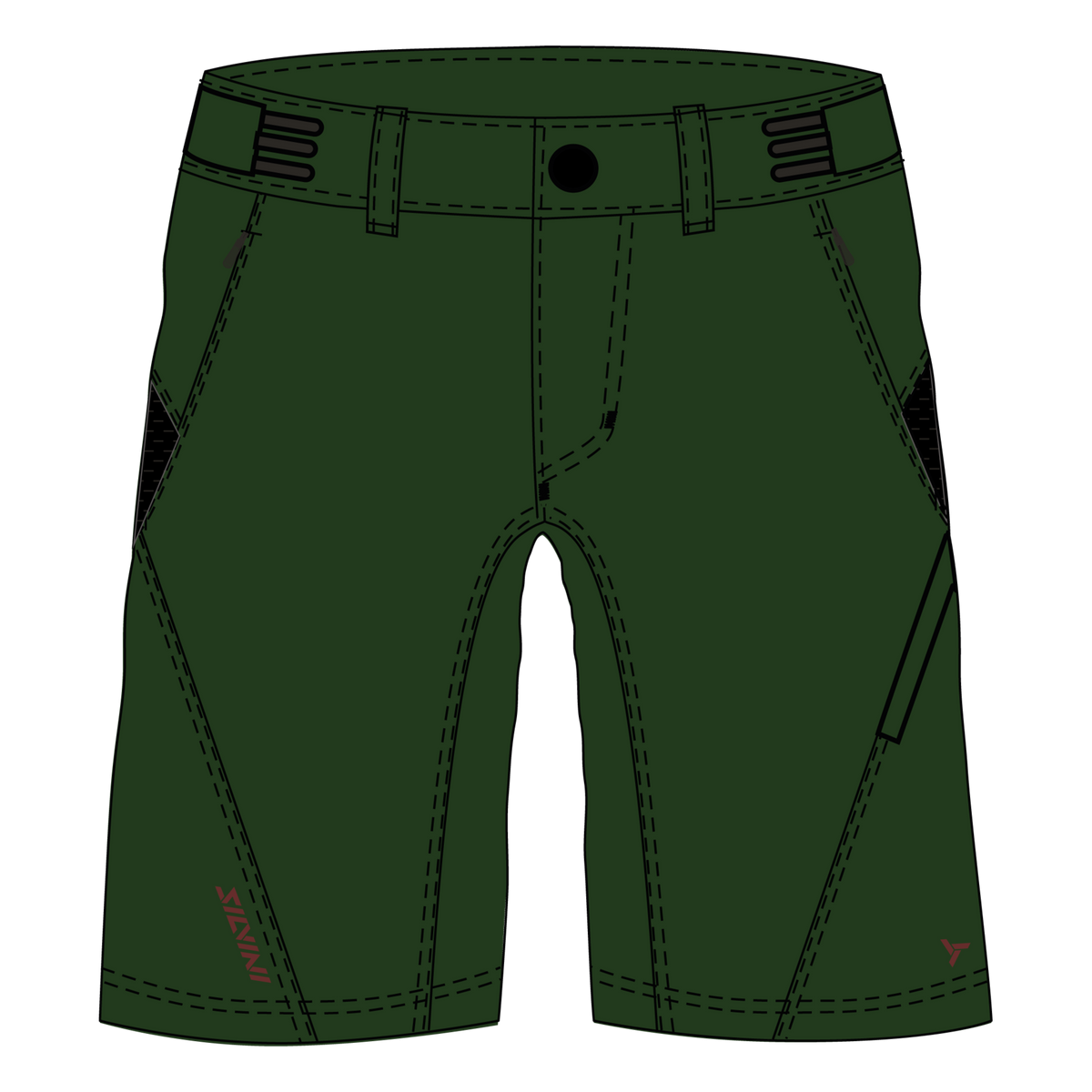 Shorts de cyclisme pour hommes MP2525 Elvo