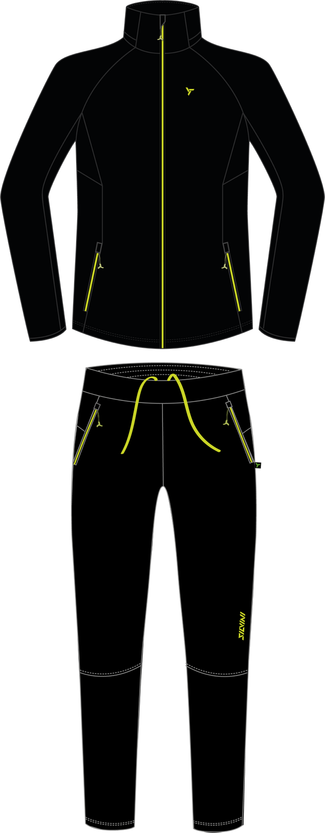 Ensemble de ski de fond homme XCM2501 Cassiano