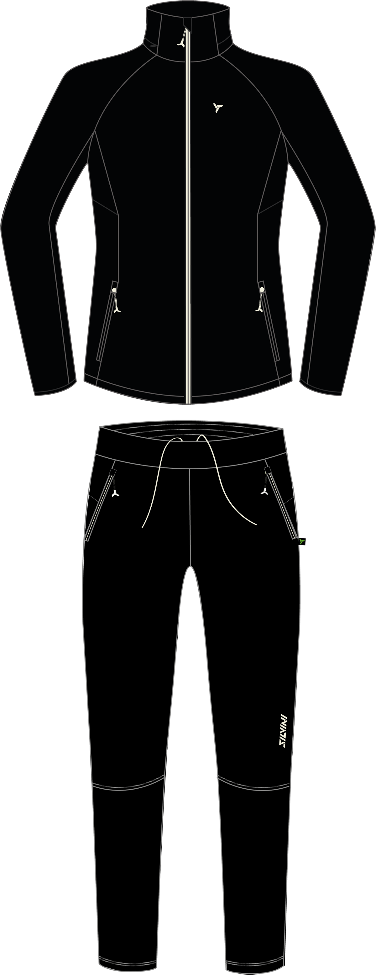 Ensemble de ski de fond pour femmes XCW2502 Cassiana