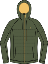 Veste isolante coupe-vent pour homme MJ1142 Rutor
