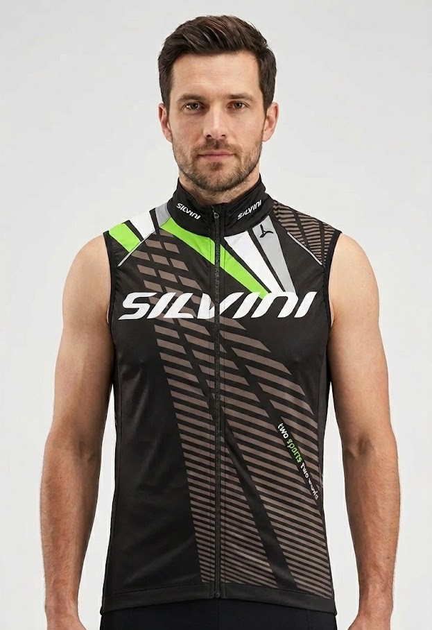 Gilet de cyclisme homme MJ1404 Team