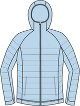 Veste isolée coupe-vent femme WJ1143 Cesi