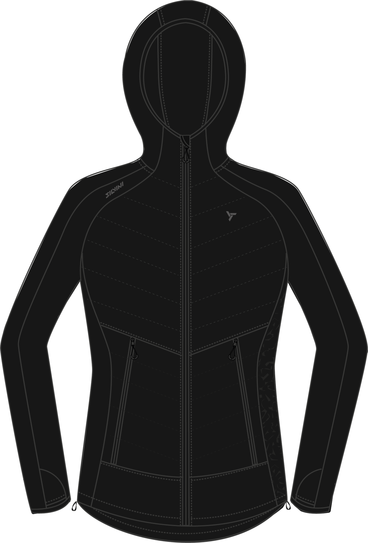 Sweat à capuche femme WJ1311 Divera