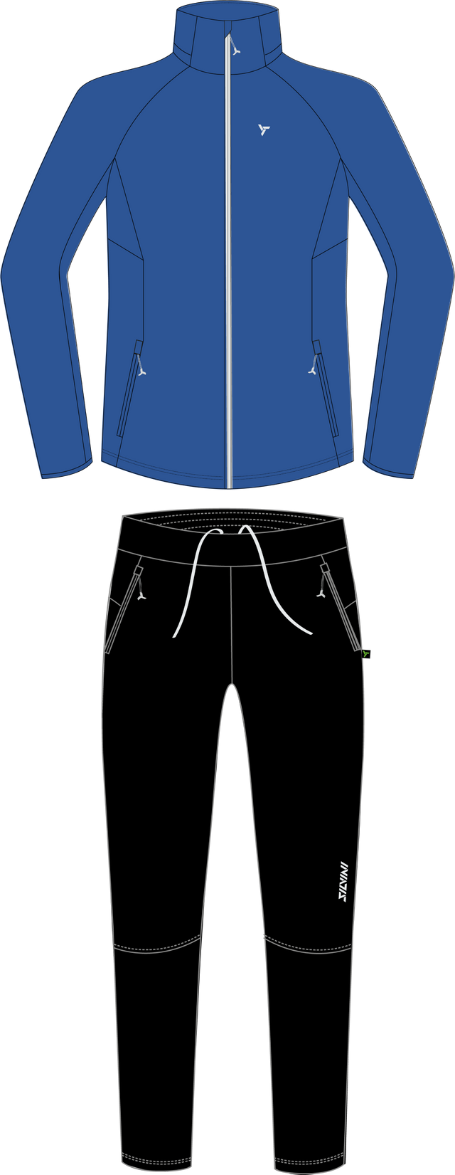 Ensemble de ski de fond homme XCM2501 Cassiano