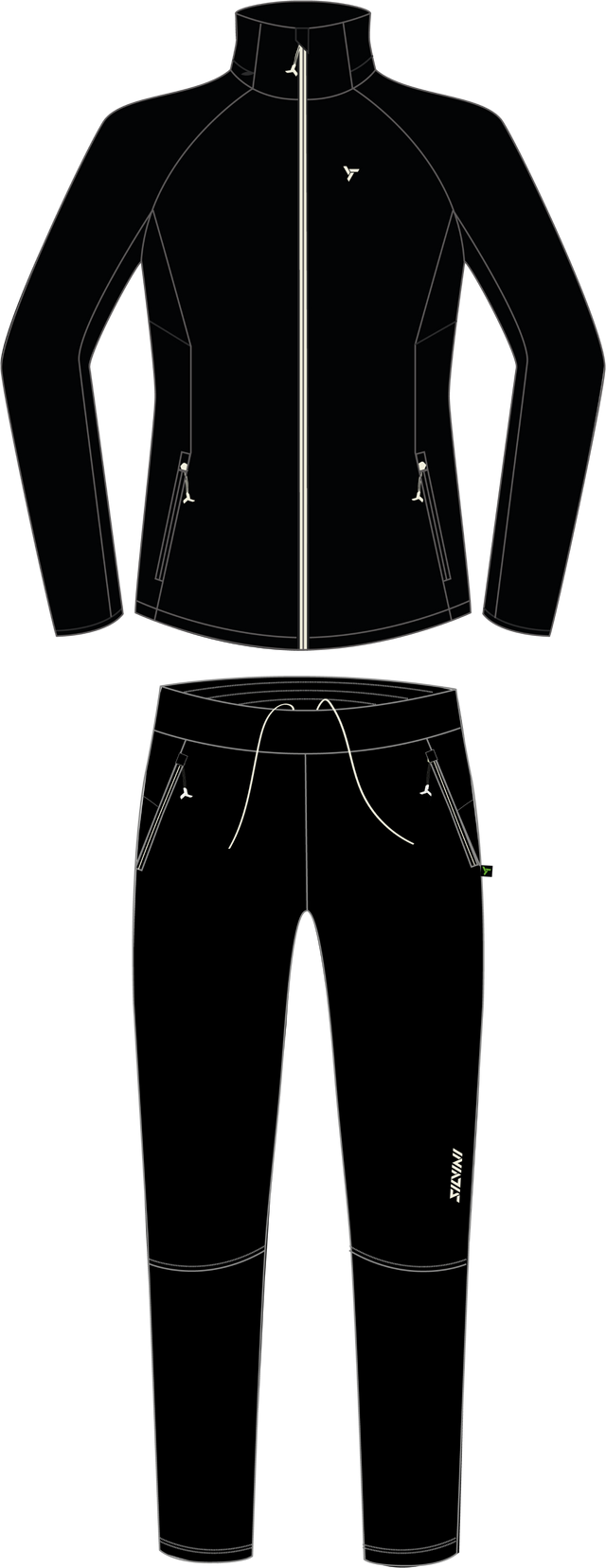 Ensemble de ski de fond femmes XCW2502 Cassiana